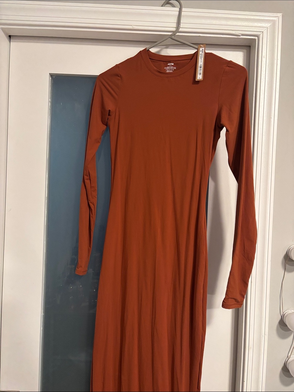 SKIMS Saffron Fits everybody dress